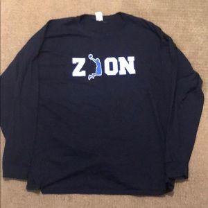 3XL Zion Williamson Basketball Long Sleeve Shirt
